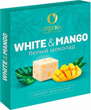 O'Zera Шоколад белый с манго 90 г