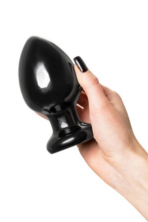 Анальная втулка POPO Pleasure by TOYFA Cetus ?, PVC, черная, 13 см, ? 6,8 см