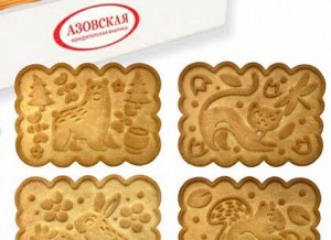 Печенье сахарное "Зверюшки-печенюшки" 300 гр(1*15) (#12) (шк6973) Россия 06.03.25