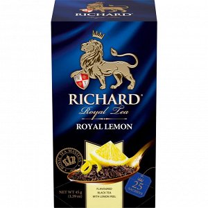 Чай Richard Royal Lemon 1,7*25 пак (1/12) сашет 101616/102182