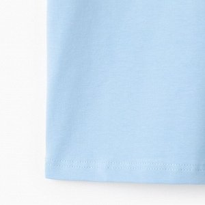 Комплект для мальчика (футболка, шорты) MINAKU цвет св-голубой/серый, рост 98