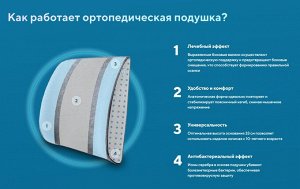 Ортопедическая подушка SPECTRA под спину