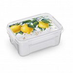 Контейнер для СВЧ, 0,75 л, прямоугольный, пластик, FRESH