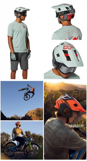 Велосипедный шлем Fox  DROPFRAME PRO MIPS. Зеленый