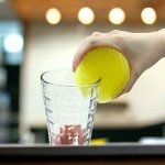 Губка для кастрюль, сковородок и стеклянных поверхностей, удаляет грязь, не царапая. Твердость губки меняется в зависимости от температуры, AISEN(Япония)