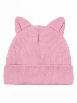 Чепчик (шапочка) детская AMAROBABY Fashion Cat, розовый