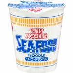 -NISSIN Cup Noodle Лапша с морепродуктами, кревет