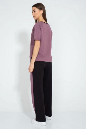Костюм Костюм Kivviwear 403823063105 пурпурно-серый 
Сезон: Лето
Рост: 170

Легкий и стильный костюм для летнего сезона, а так же для занятий спортом. Футболка с V-образным вырезом и рукавом реглан п
