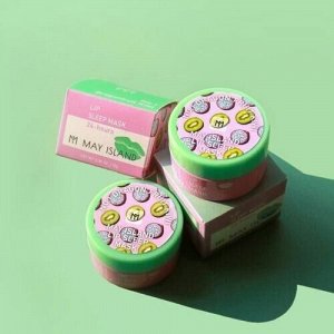 May Island Маска для губ ночная с киви и драгонфрутом - Lip sleep mask no.1 dragonfruit kiwi, 10 грамм