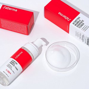 J'sDerma Успокаивающий пузырьковый тонер-эссенция с 2% ниацинамида Acnetrix Bubble Essence Toner