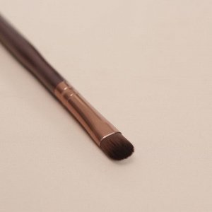 Кисть для макияжа «Brush СOFFEE», 13 (+/- 1) см, цвет коричневый