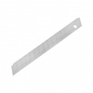 Лезвия для ножей ТУНДРА, сегментированные, 9 х 0.4 мм, 10 контейнеров по 10 лезвий, 100 шт.