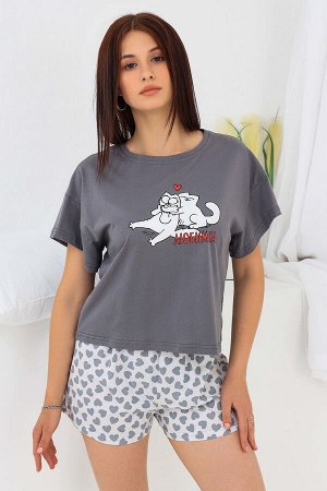 Пижама Любимка (женск. футболка+шорты)