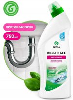 Гель для чистки труб DIGGER GEL флакон 750 мл, шт