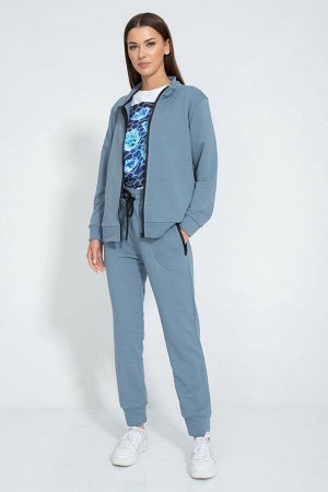 Костюм Костюм Kivviwear 3048305103 дымчатый голубой 
Состав: ПЭ-15%; Хлопок-85%;
Сезон: Осень-Зима
Рост: 170

Спортивный костюм из трехниточного футера высшего качества с карманами на молнии. Костюм 