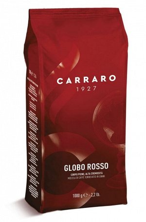 Кофе Carraro Rosso 1кг. зерно м/у