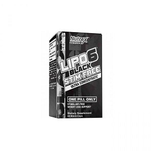 Жиросжигатели / L-карнитин NUTREX LIPO-6 Black STIM FREE 60 caps