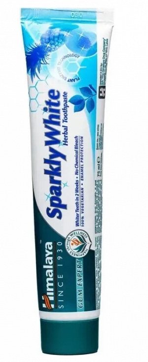 HIMALAYA Паста зубная Sparkly White отбеливающая 75мл