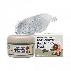 Пузырьковая глиняная маска для лица Elizavecca Milky Piggy Carbonated Bubble Clay Mask