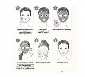 Пузырьковая глиняная маска для лица Elizavecca Milky Piggy Carbonated Bubble Clay Mask