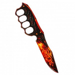 Сувенирное оружие нож-костет «Дракон», длина 27,5 см