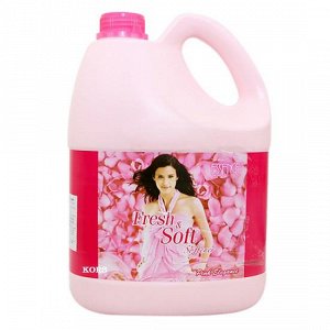 LION "Essence Fresh & Soft" Кондиционер для белья 3600мл "Pink Elegance" (Lovely Kiss) /4шт/ Таиланд