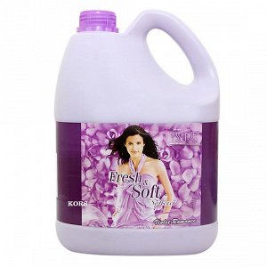 LION "Essence Fresh & Soft" Кондиционер для белья 3600мл "Violet Romance" (Charming Kiss) /4шт/ Таиланд