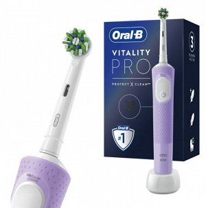 ORAL_B®️ Электрическая зубная щетка Vitality Pro  D103.413.3 Lilac Mist, тип 3708