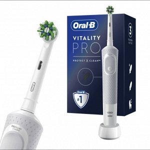 ORAL_B®️ Электрическая зубная щетка Vitality Pro  D103.413.3 White, тип 3708