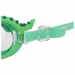 Набор для плавания детский ONLYTOP «Африка»: шапочка, очки, беруши, зажим для носа