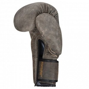 Перчатки боксёрские FIGHT EMPIRE, RETRO, кожа, размер 8 oz