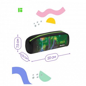 Пенал 1 отделение, 220*75*55 Berlingo ""Futureal"", полиэстер