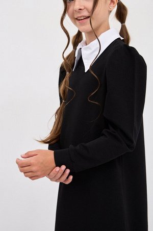 Школьное платье для девочки из футера двухнитки Bonito
