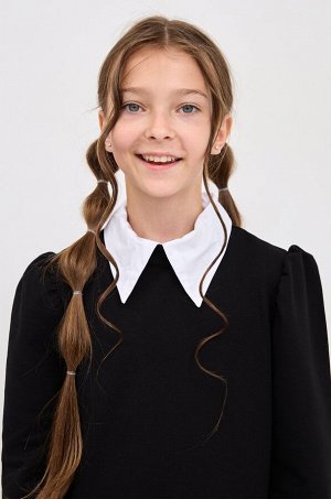 Школьное платье для девочки из футера двухнитки Bonito