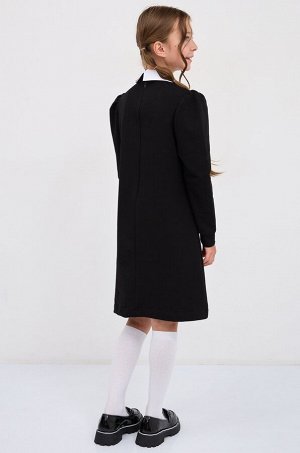 Школьное платье для девочки из футера двухнитки Bonito