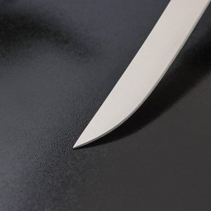 Нож универсальный Доляна «Грайм», лезвие 11,5 см, цвет чёрный