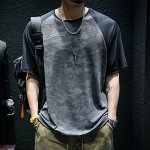 Футболка мужская перфорированная в стиле Casual 3XL