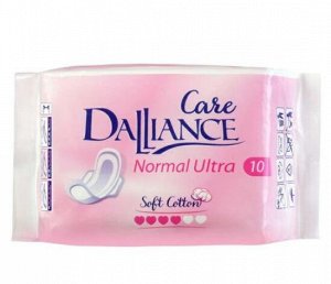 ПРОКЛАДКИ ГИГИЕНИЧЕСКИЕ "DALLIANCE CARE NORMAL ULTRA" (10 ШТ.)