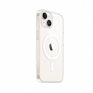 Чехол iPhone 13 Clear Case MagSafe hi-copy (прозрачный)