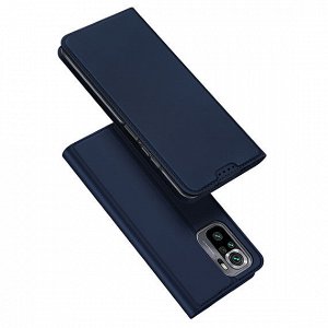 Чехол книжка Xiaomi Redmi Note 10/Redmi Note 10S/Poco M5s Dux Ducis, синий