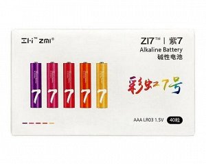 Батарейка ААA Xiaomi Rainbow No.7 Battery BL-40, цена за 1 упаковку