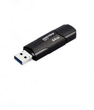 USB Flash SmartBuy CLUE 64GB черный, SB64GBCLU-K