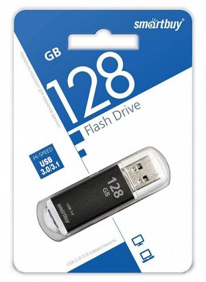 USB 3.0 Flash SmartBuy V-Cut черный 128GB, SB128GBVC-K3