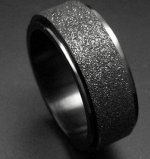 Кольцо титановая сталь