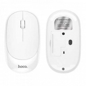Компактная беспроводная клавиатура с мышкой HOCO DI05 Bluetooth, белая, russian version