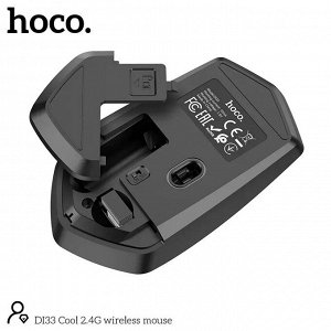 Мышь беспроводная HOCO DI33 Cool черная Bluetooth 1600DPI