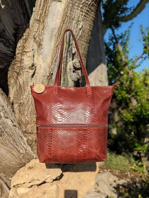 Сумка-шоппер PELLE 1602/2 burdeos