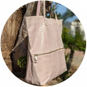 Сумка-шоппер PELLE 1602/2 rosa