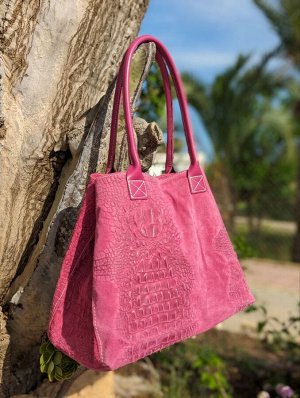 Сумка-шоппер PELLE 1836/2 COCO MAGENTA