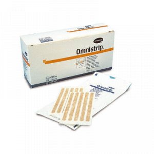 Пластырь Omnistrip для закрытия ран 3х76 мм, 5шт/уп